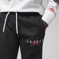 Nike Jordan Little дитячі Sustainable Fleece Pants колір чорний