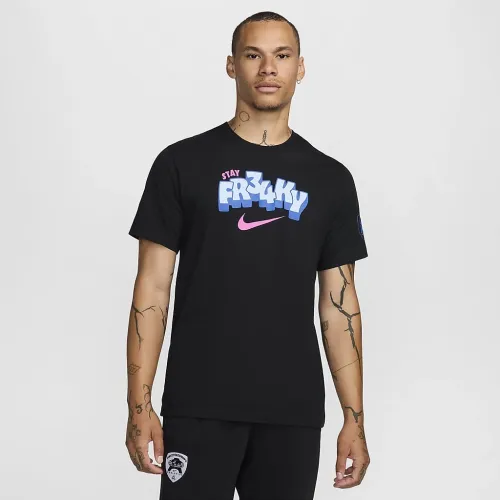 Nike Giannis мужские баскетбольные футболка цвет черный