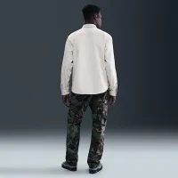 Nike SB Long-Sleeve Woven Skate Top колір сірий