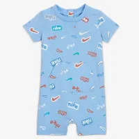 Nike E1D1 Baby Short Sleeve Short Coverall синий