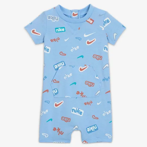 Nike E1D1 Baby Short Sleeve Short Coverall синий