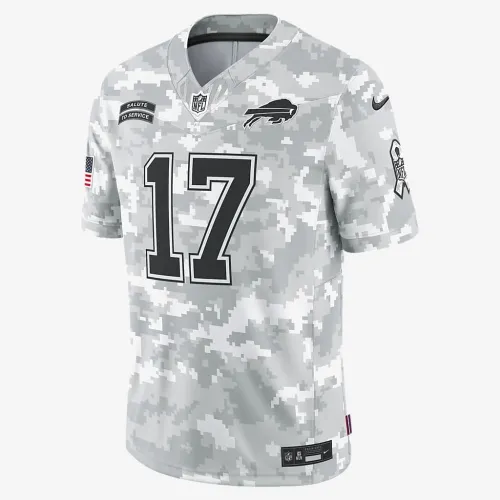 Josh Allen Buffalo Bills Salute to Service чоловічі Nike Dri-FIT NFL Limited Jersey колір білий