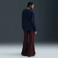 Nike Sportswear Essential женская оверсайз Long-Sleeve футболка синий