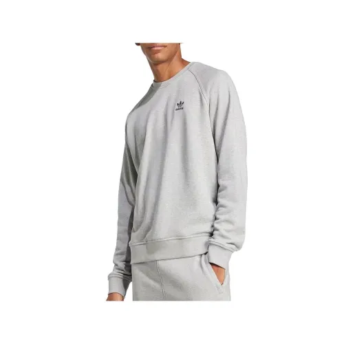Кофта/футболка adidas Trefoil Essentials Crewneck JD2413 - Серая