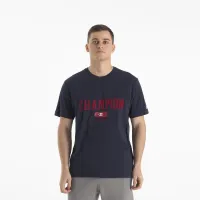 Футболка Champion Crewneck 22043-BS501 - Синяя