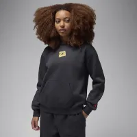 Nike Jordan Brooklyn Fleece жіноча Pullover Толстовка з капюшоном колір чорний