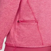 Nike Swift Element жіноча UV Protection 1/4-Zip Running Top Pink
