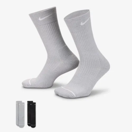 Nike Everyday Wool Cushioned Crew шкарпетки (2 пар) різнокольорові