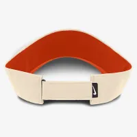Clemson Tigers Primetime Ace чоловічі Nike Dri-FIT College Adjustable Visor колір коричневий