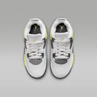 Nike Jordan 4 Retro Little дитячі Кросівки колір білий