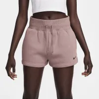 Nike Sportswear Phoenix Fleece жіноча З високою талією Loose шорти колір фіолетовий
