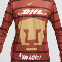 Pumas UNAM 2024 Stadium Goalkeeper Men's Nike Dri-FIT Soccer Replica Jersey Orange