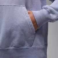 Nike Jordan Flight Fleece женская Satin-Lined Pullover Толстовка с капюшоном цвет фиолетовый