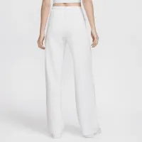 Nike Sportswear Chill Terry женская Mid-Rise French Terry Open-Hem Sweatpants цвет коричневый