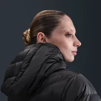 Nike Sportswear Windpuffer женская Therma-FIT Hooded Parka цвет черный