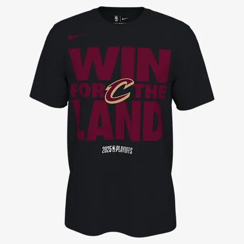 Cleveland Cavaliers Playoff Mantra 2025 чоловічі Nike NBA футболка колір чорний