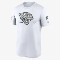Jacksonville Jaguars Salute to Service Primary Edge Legend чоловічі Nike Dri-FIT NFL футболка колір білий