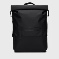 Рюкзак Rains Trail Rolltop 14320-01 - черный