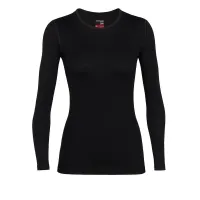 Футболка Icebreaker Merino 260 Tech Long Sleeve Crewe Thermal Top 1043870011 -  Черная