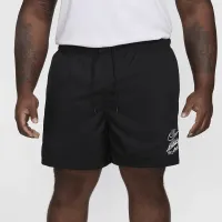 Nike Club чоловічі Woven Flow шорти колір чорний