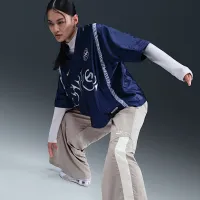 Nike Sportswear женская Wide-Leg Woven Pants цвет серый