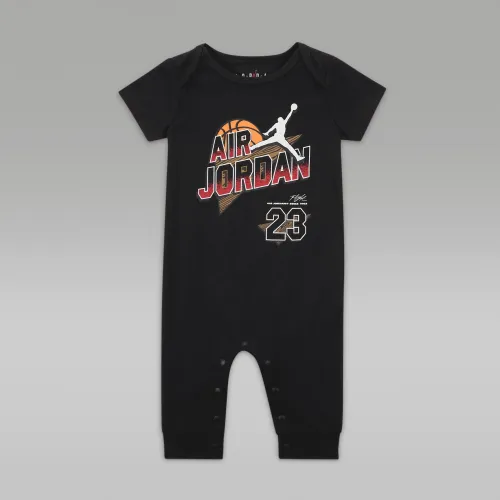 Nike Air Jordan Baby (0-9M) Romper цвет черный
