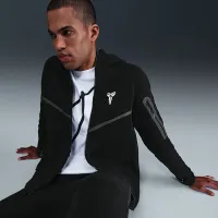 Nike Kobe мужские Tech Fleece Full-Zip Windrunner Куртка цвет черный