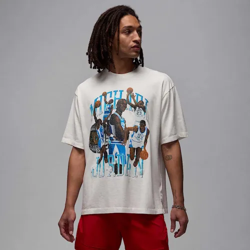 Nike Jordan Flight Essentials чоловічі Graphic футболка колір білий