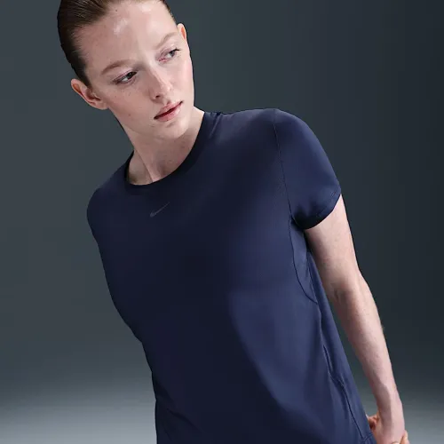 Nike One Classic жіноча Dri-FIT Short-Sleeve Top блакитний