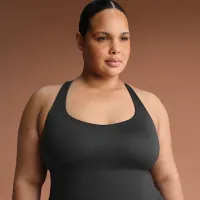 NikeSKIMS Matte жіноча Racerback Tank Top колір чорний
