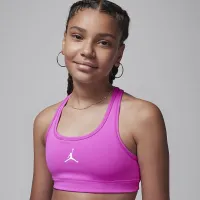 Nike Jordan Dri-FIT Big детские Jumpman Bra Pink
