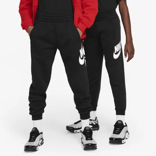Nike Club Fleece Big дитячі Joggers колір чорний