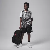 Nike Jordan23 Big дитячі Printed Jersey колір чорний