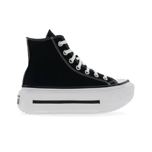 Кроссовки Женские Converse Chuck Taylor All Star Lift Double Stack A12975C - Черные