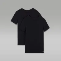 Nike Jordan Big детские Flight Base футболкаs (2 пары) цвет черный
