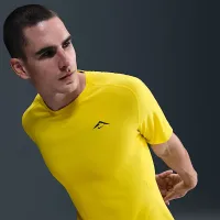 Nike Solar Chase мужские Dri-FIT ADV Short-Sleeve Running Top Yellow