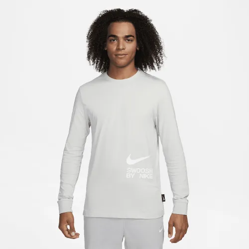 Nike Sportswear мужские Long-Sleeve футболка цвет серый