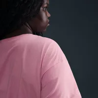 Nike Sportswear Essential жіноча футболка (великі розміри) Pink