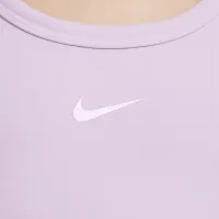 Nike One Fitted Big дитячі (Girls') Dri-FIT Tank колір фіолетовий