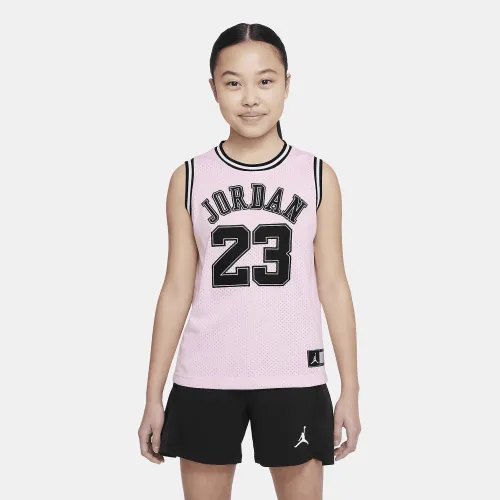 Nike Jordan Big дитячі Recon Cropped Jersey Pink