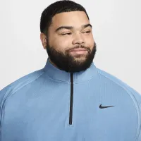 Nike Tour чоловічі Dri-FIT ADV 1/2-Zip для гольфу Top блакитний