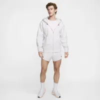 USA Solo Swoosh чоловічі Nike Full-Zip Толстовка з капюшоном колір коричневий