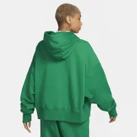 Nike Sportswear Phoenix Fleece жіноча Over-оверсайз Pullover Толстовка з капюшоном колір зелений