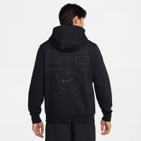 Nike Club чоловічі Pullover Fleece Толстовка з капюшоном колір чорний