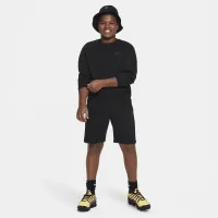 Nike Sportswear Tech Fleece Big дитячі (для хлопчиків) світшот (Extended Size) колір чорний