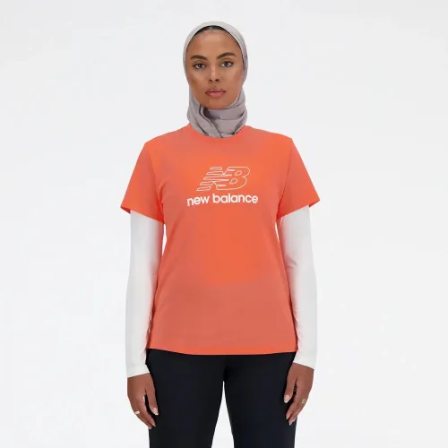 Футболка New Balance WT41816GFR - помаранчева