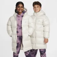 Nike Sportswear Heavyweight Synthetic Fill EasyOn Big дитячі Therma-FIT Repel Loose Hooded Parka колір сірий
