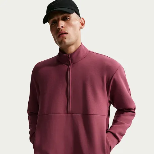 Nike 24.7 ImpossiblySoft мужские Dri-FIT 1/2-Zip Top цвет красный