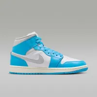Nike Air Jordan 1 Mid женская Кроссовки синий