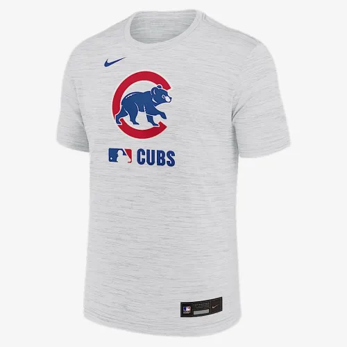 Chicago Cubs Authentic Collection Velocity чоловічі Nike Dri-FIT MLB футболка колір білий